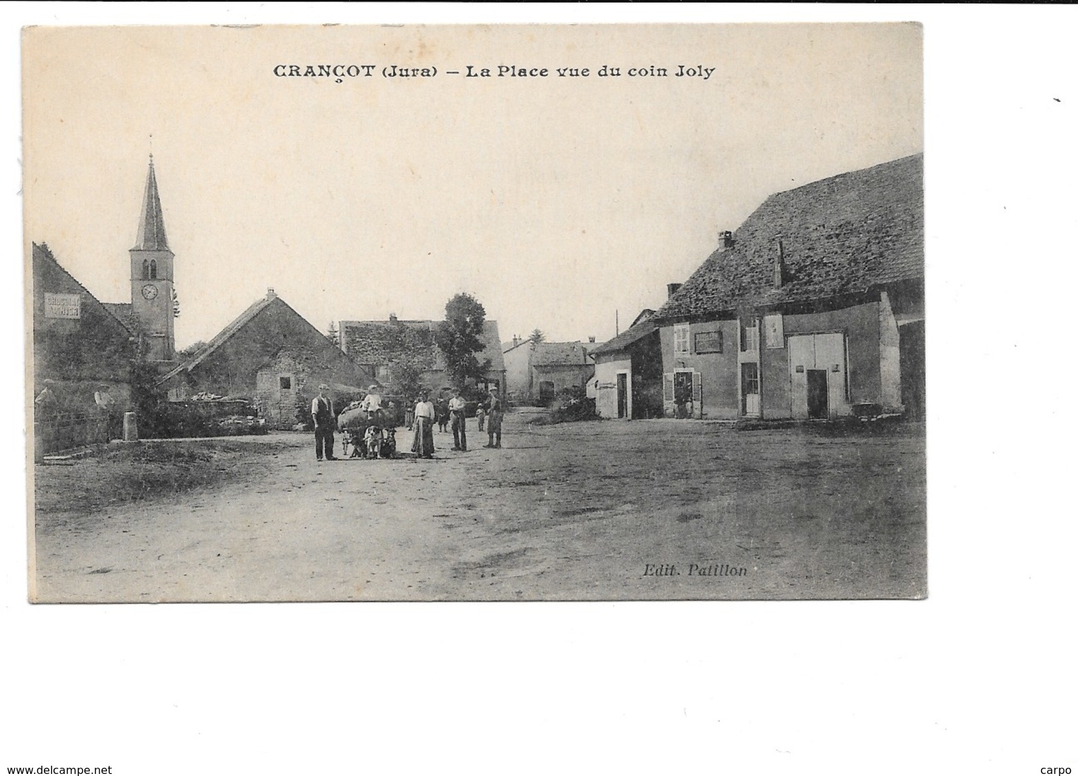 CRANCOT. - La Place Vue Du Coin Joly. - Other & Unclassified