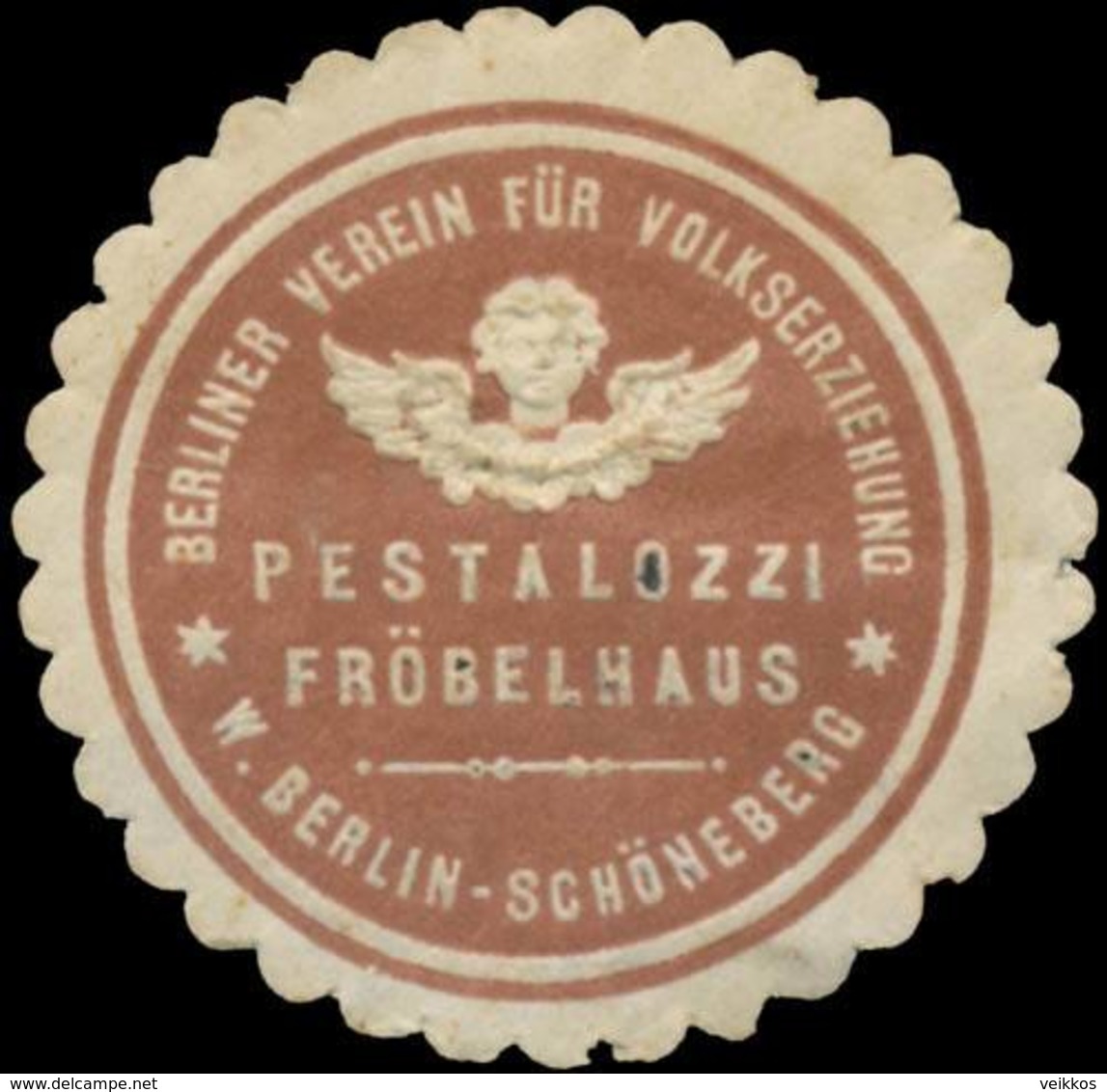 Berlin: Pestalozzi Fröbel-Haus Siegelmarke - Cinderellas