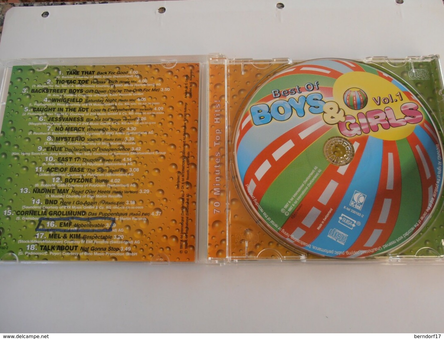 Best Of Boys & Girls - CD - Compilations