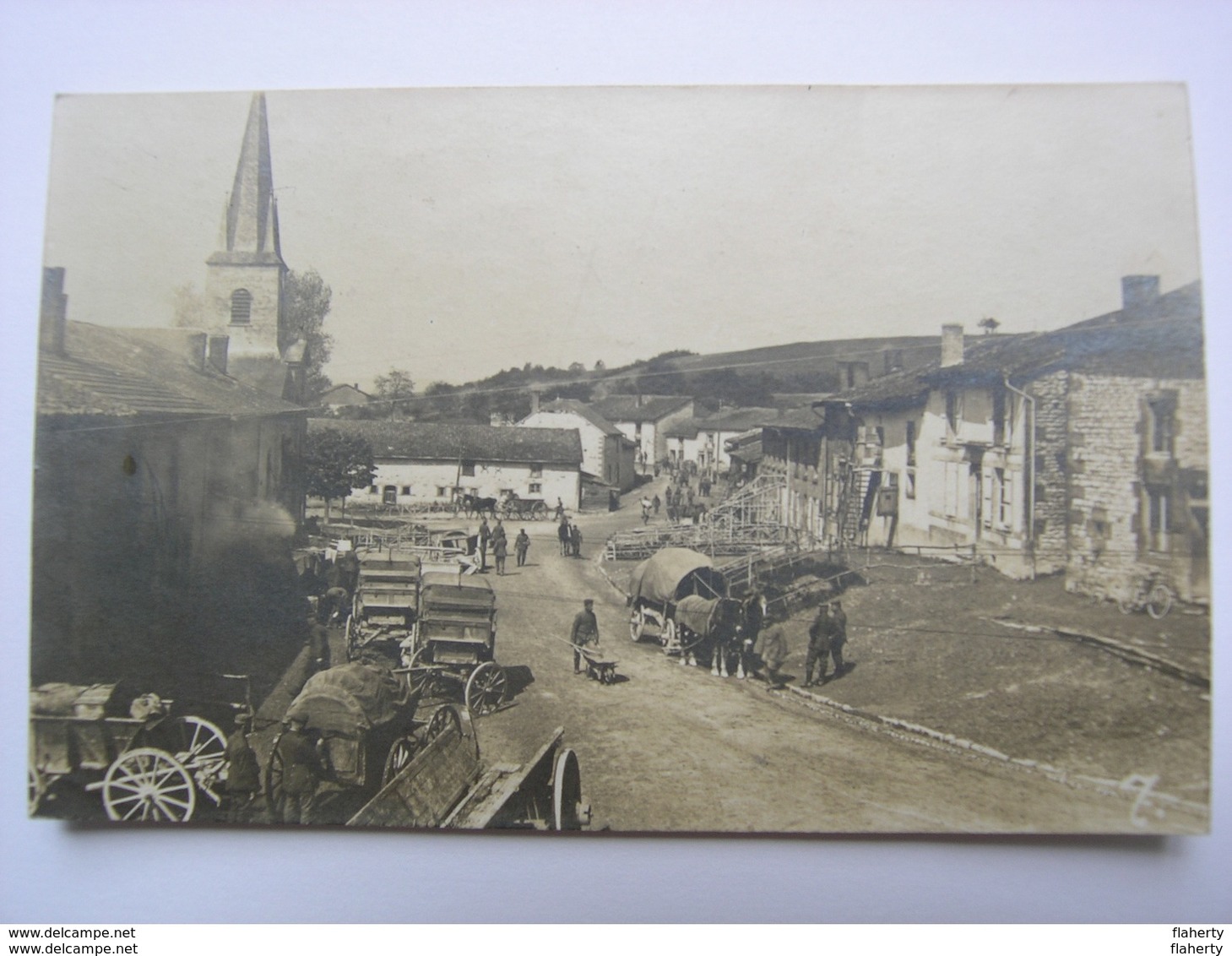 EXERMONT Ardennes Occupation Allemande - Carte Photo - Autres & Non Classés