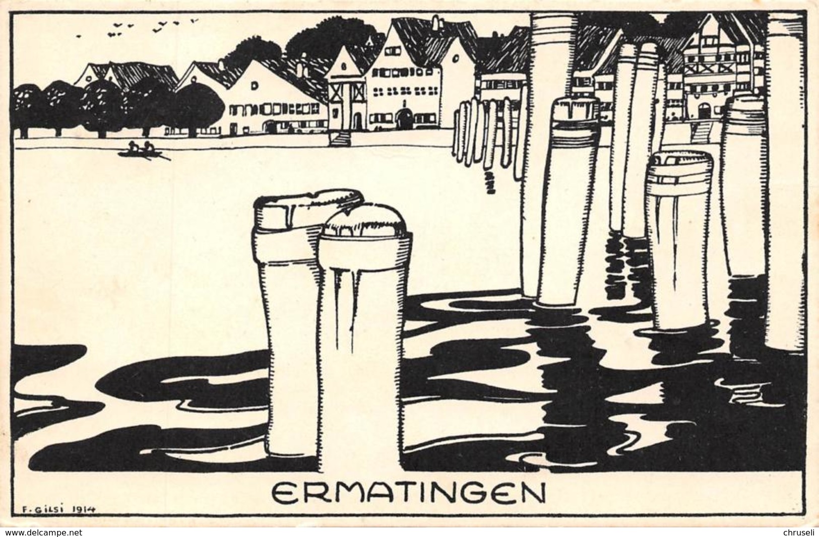 Pro Juventute   Fritz Gilsi Ermatingen Nr. 40 - Ermatingen