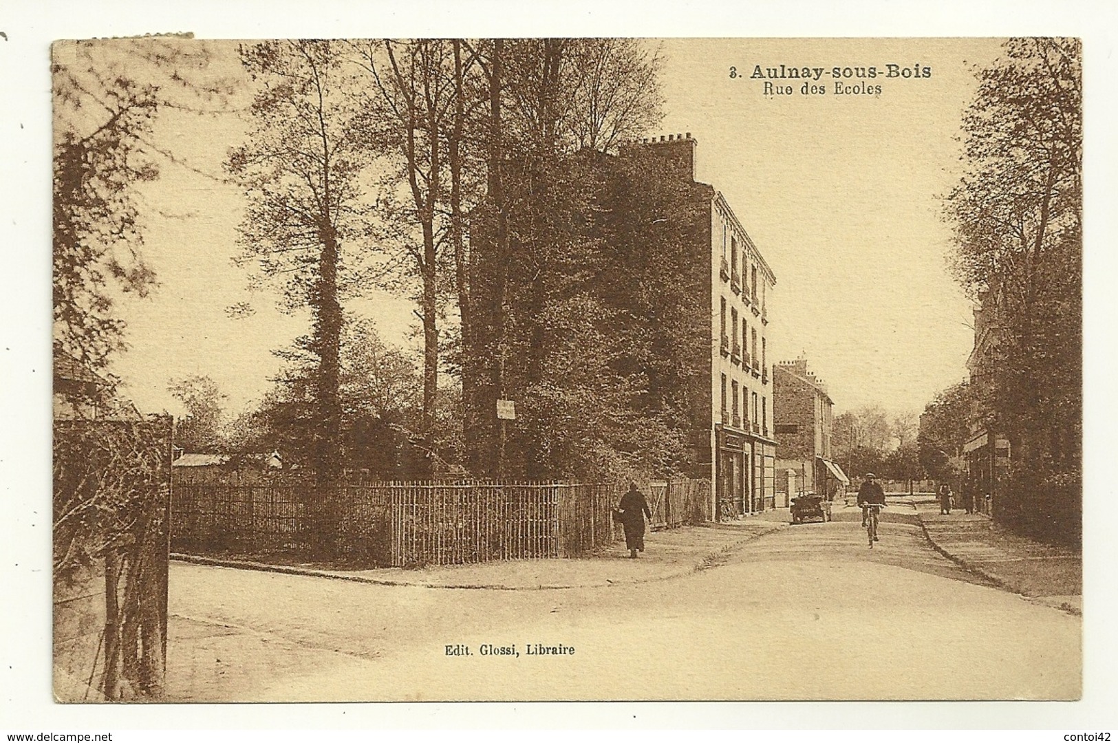 93 AULNAY SOUS BOIS RUE DES ECOLES SEINE SAINT DENIS - Aulnay Sous Bois