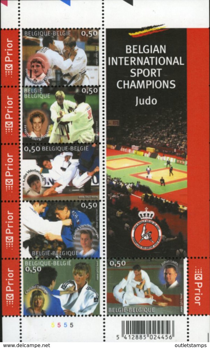 Ref. 182128 * NEW *  - BELGIUM . 2005. SPORT JUDO. DEPORTE JUDO - Nuevos