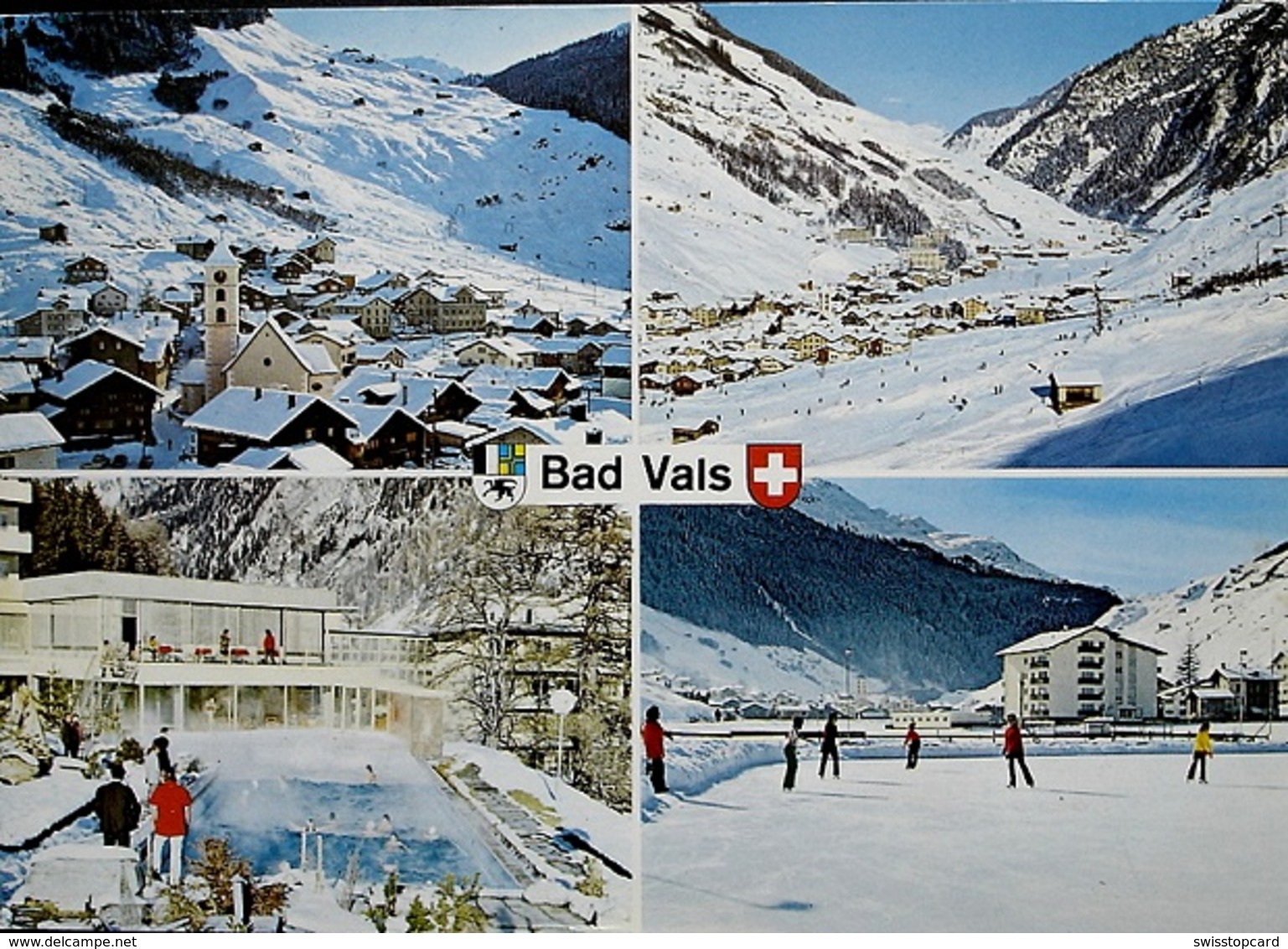 BAD VALS Thermalschwimmbad Eisbahn - Vals