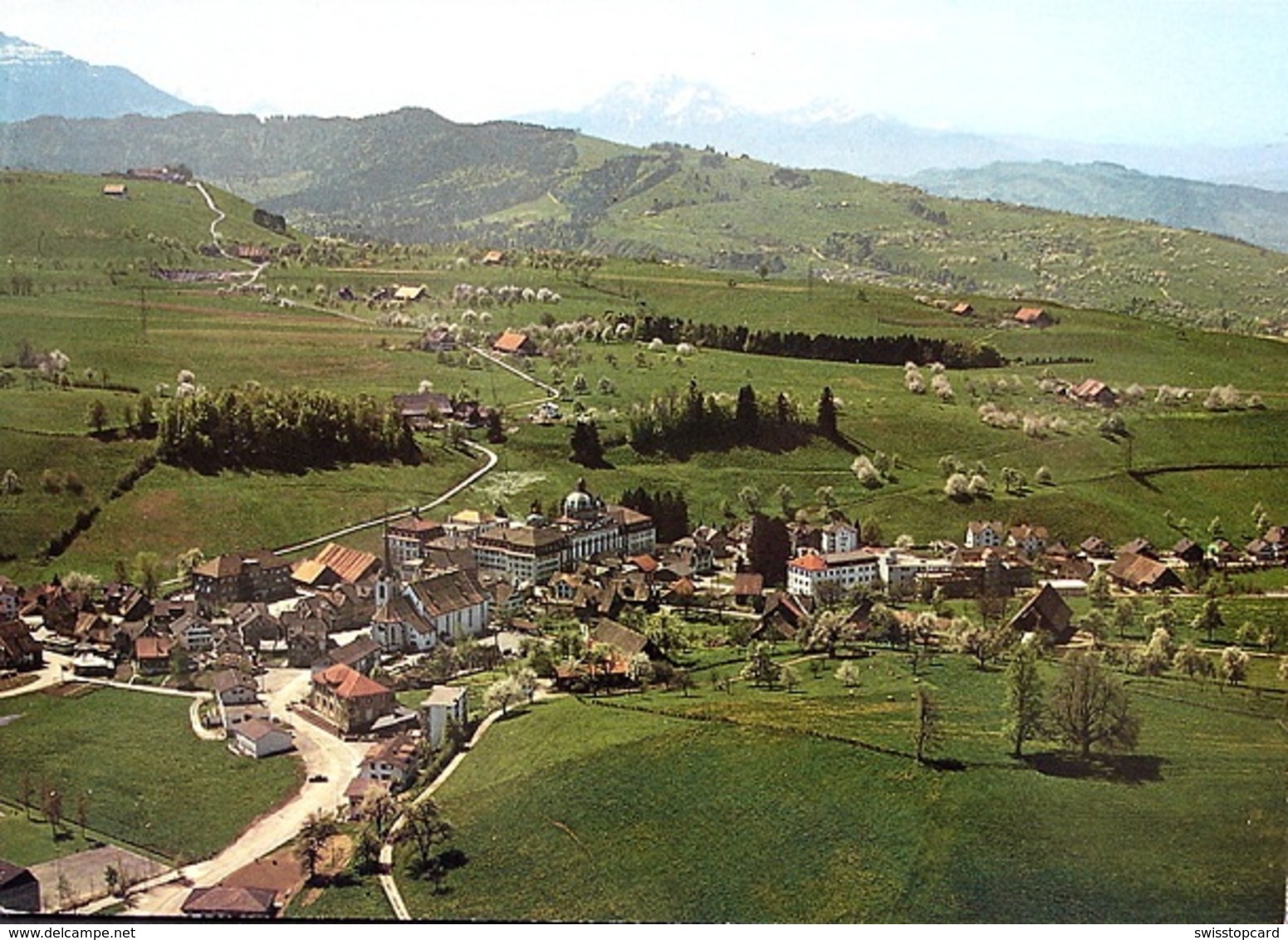 MENZINGEN Flugaufnahme Mit Pilatus - Menzingen