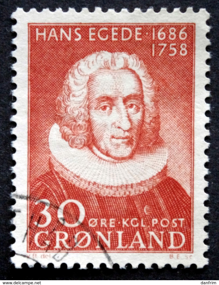 Greenland   1958 HANS EGEDE   MiNr.42  ( Lot B 1464 ) - Used Stamps