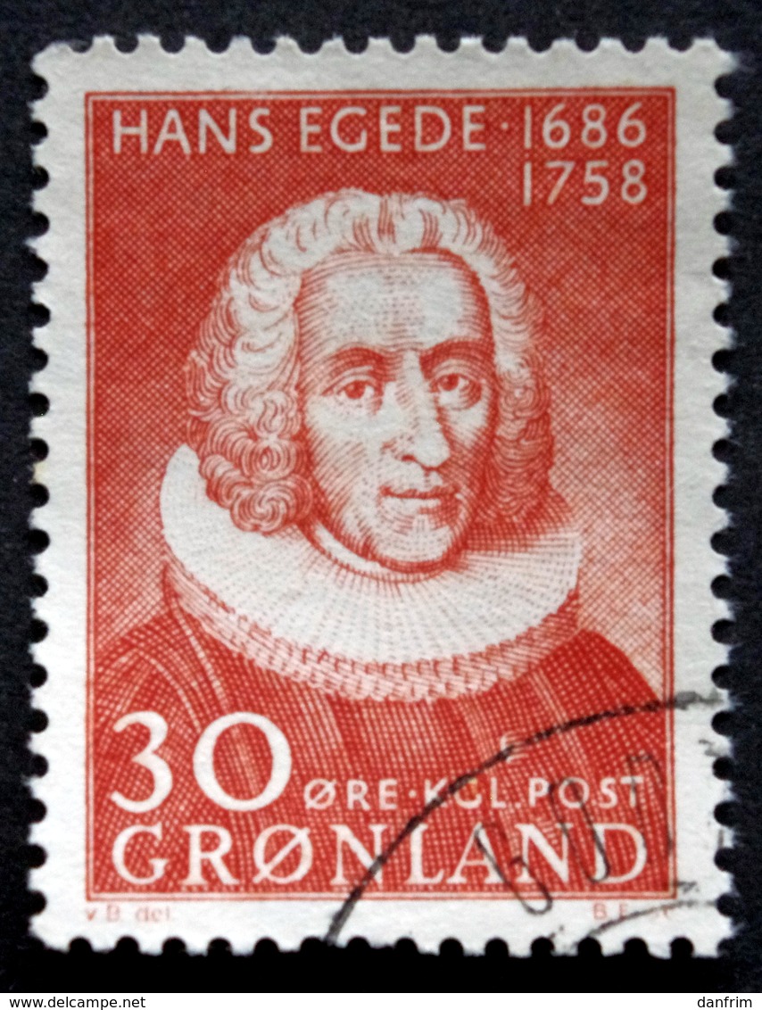 Greenland   1958 HANS EGEDE   MiNr.42  ( Lot B 1503 ) - Used Stamps