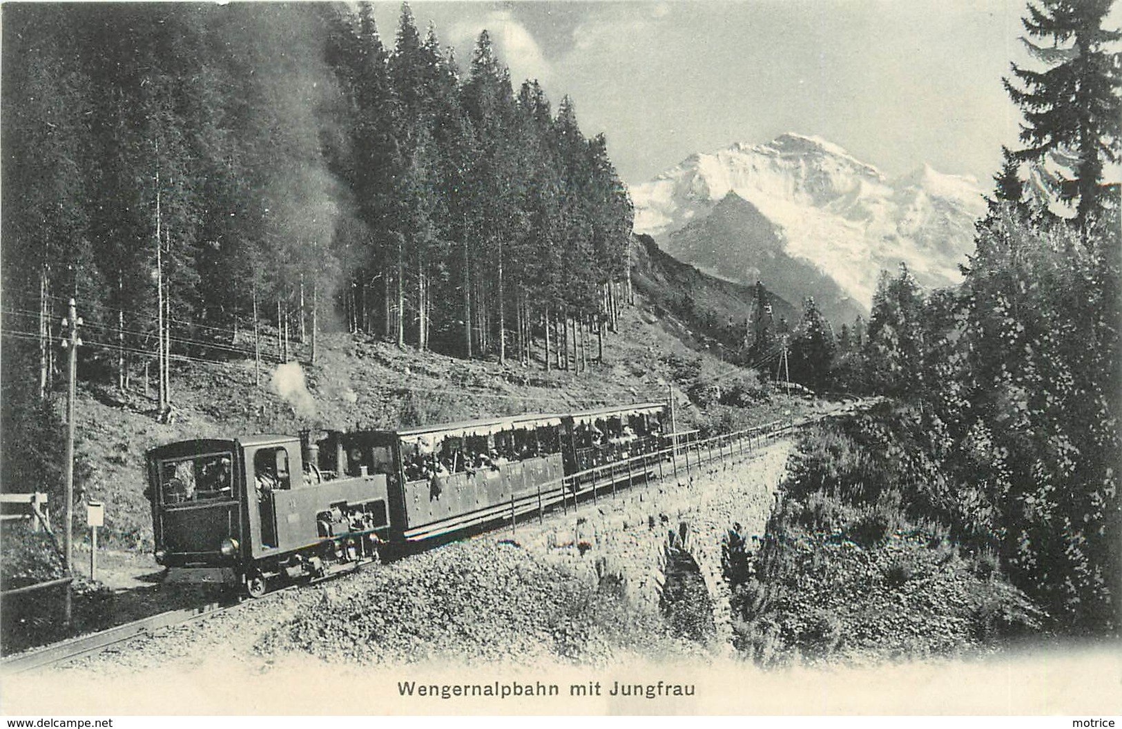 WENGERNALPBAHN Mit Jungfrau. - Autres & Non Classés