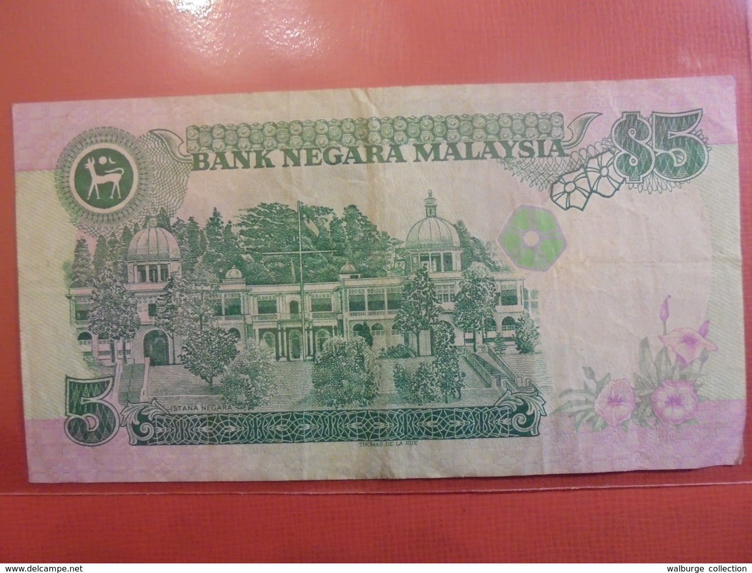 MALAYSIE 5 RINGGIT 1998 CIRCULER - Malaysie