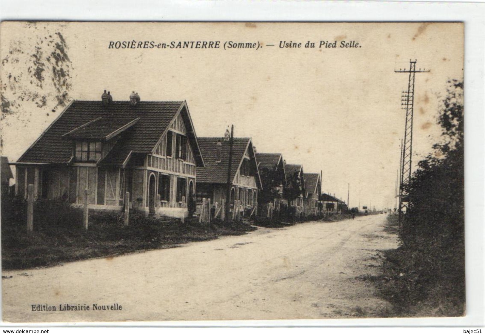 Rosières En Santerre - Usine Du Pied Selle - Rosieres En Santerre