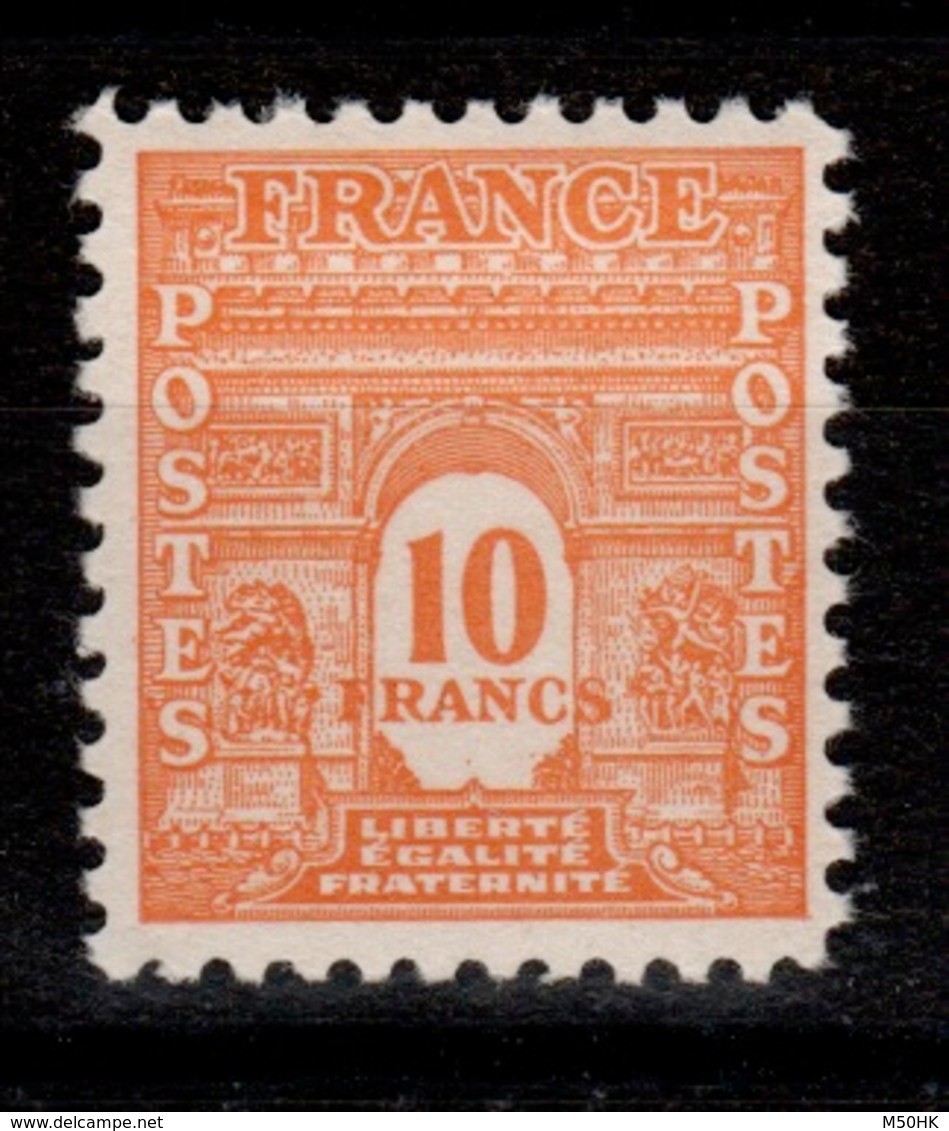 YV 629 N* (trace) Arc De Triomphe Cote 21 Euros - Unused Stamps