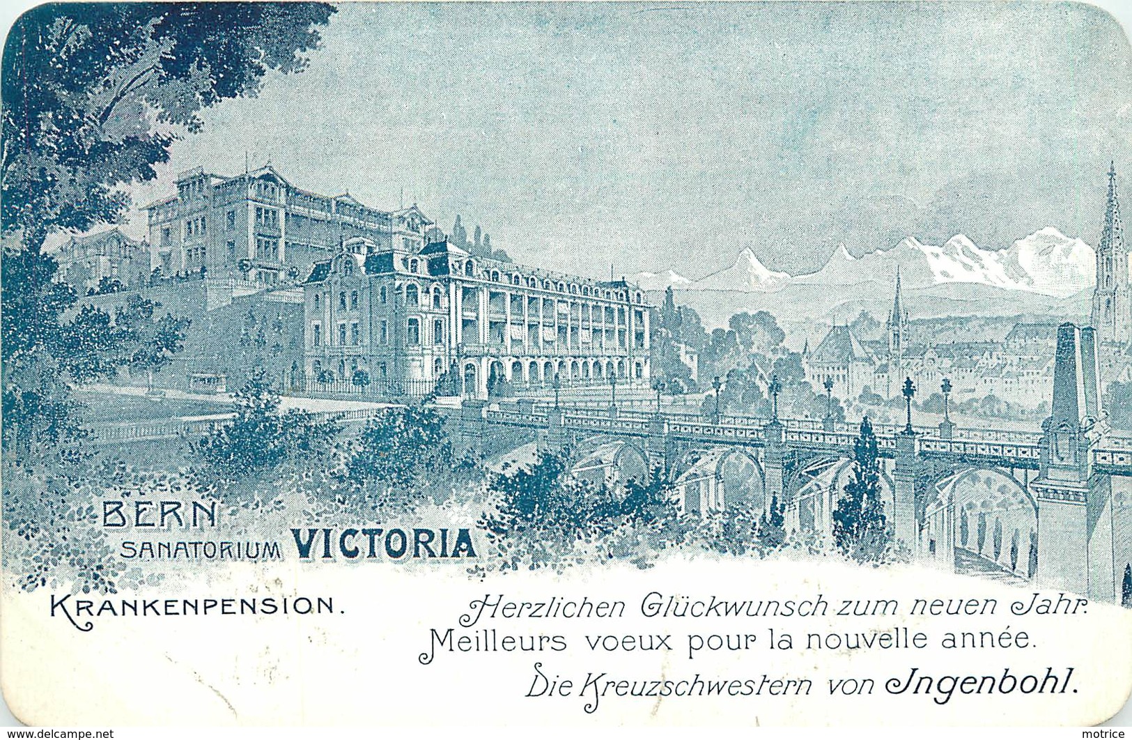 BERN - Sanatorium Victoria, Krankenpension. - Other & Unclassified