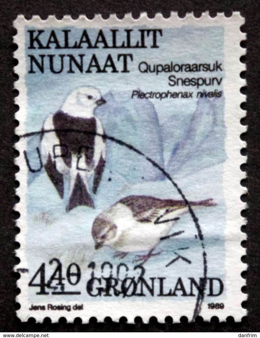 Greenland   1989 Birds  MiNr.192  ( Lot B 2036) - Oblitérés