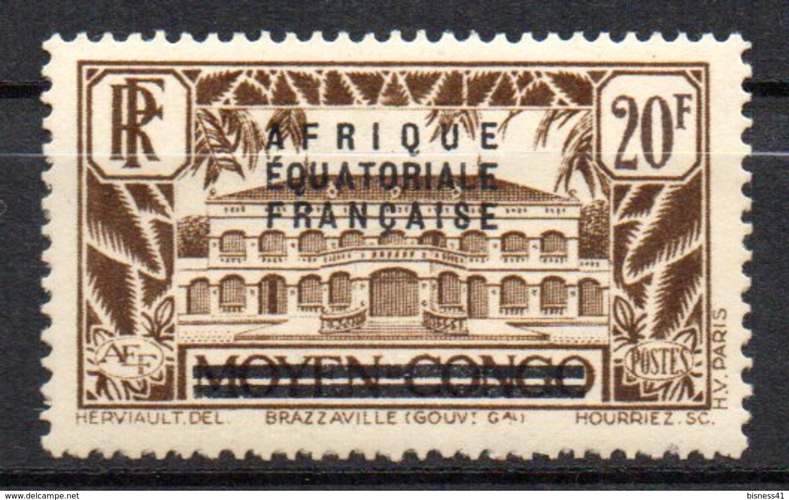 Col 13 / AEF Afrique Equatoriale N° 16   XX MNH  Cote : 70,00 € - Neufs