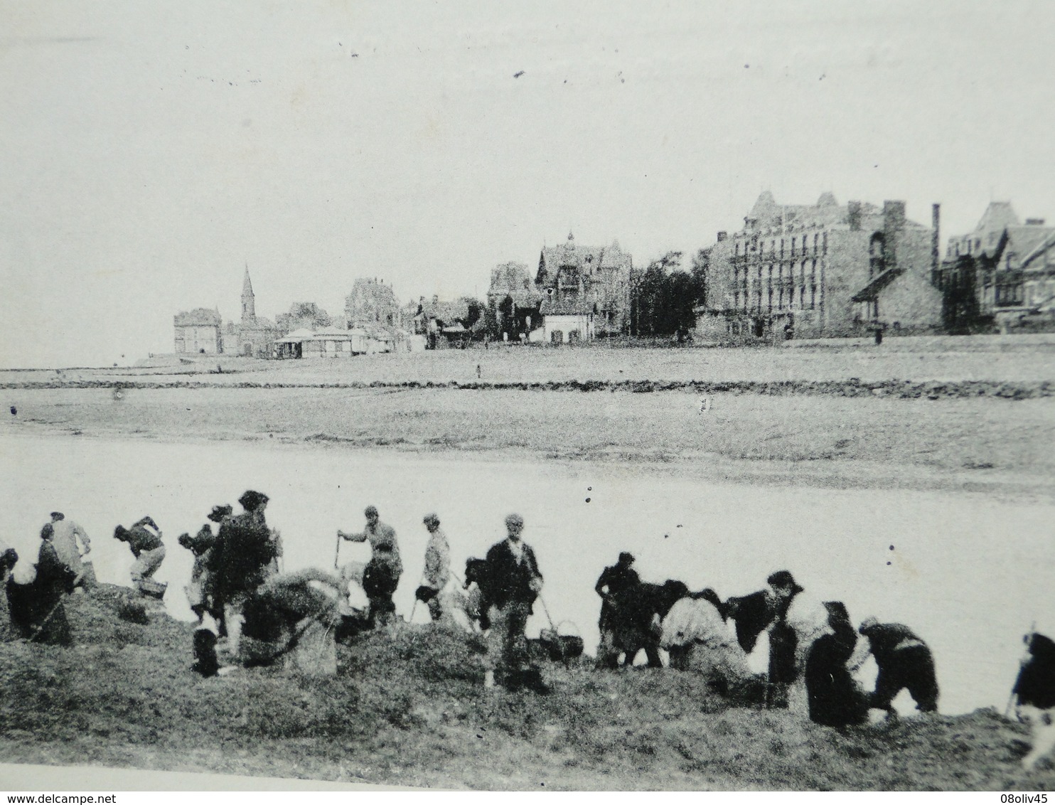 CABOURG  (Calvados) -- La Pêche à L'Equille - TRES ANIMEE - Cabourg