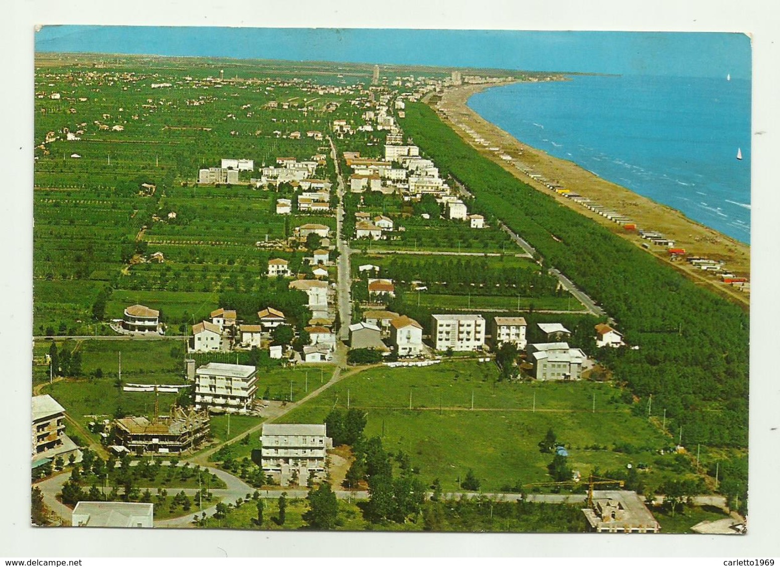 TAGLIATA DI CERVIA - PANORAMA  -  VIAGG. FG - Ravenna