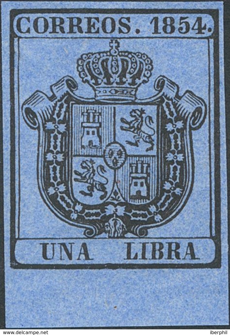 **28/31. 1854. Serie Completa, Borde De Hoja. MAGNIFICA. - Autres & Non Classés