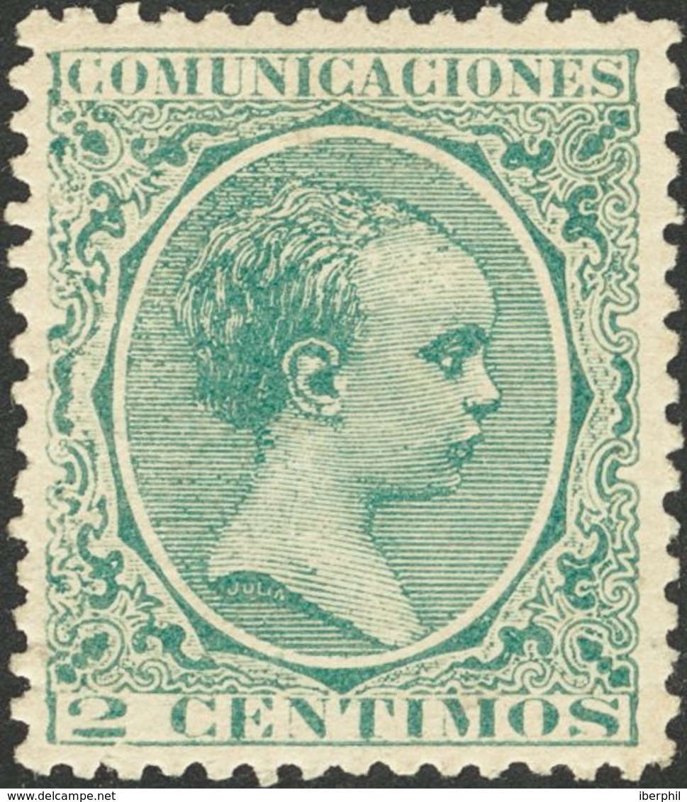 *213. 1889. 2 Cts Verde. Excelente Centraje. MAGNIFICO. - Other & Unclassified