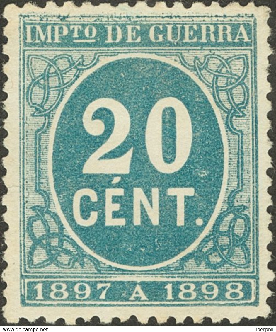 (*)235. 1897. 20 Cts Verde. Excelente Centraje. MAGNIFICO. - Autres & Non Classés