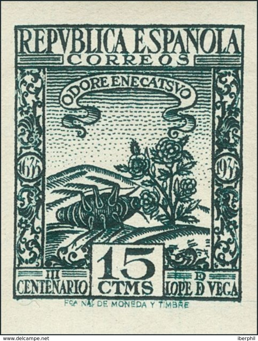 **690/93s. 1935. Serie Completa. SIN DENTAR. MAGNIFICA Y RARA. Cert. CEM. Edifil 2019: 1.385 Euros - Autres & Non Classés