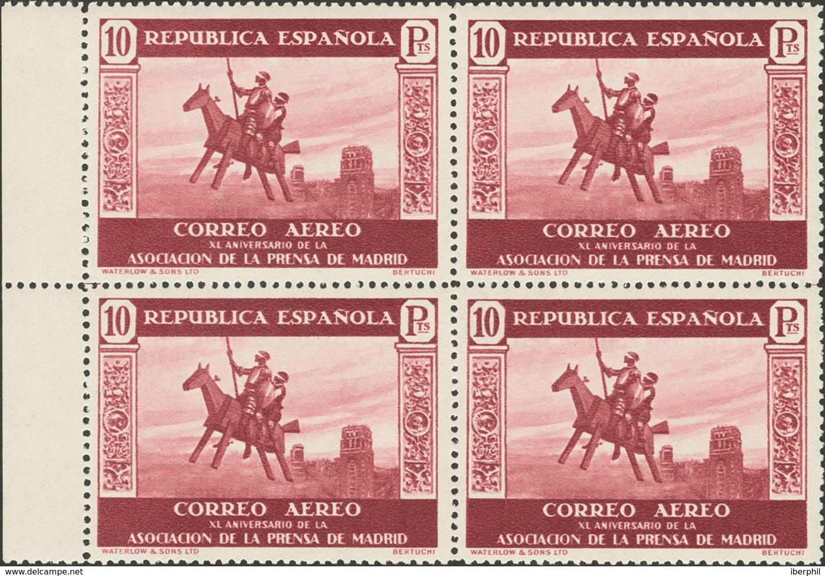 **711/25(4). 1936. Serie Completa, Bloque De Cuatro. MAGNIFICO. Edifil 2019: +200 Euros - Autres & Non Classés