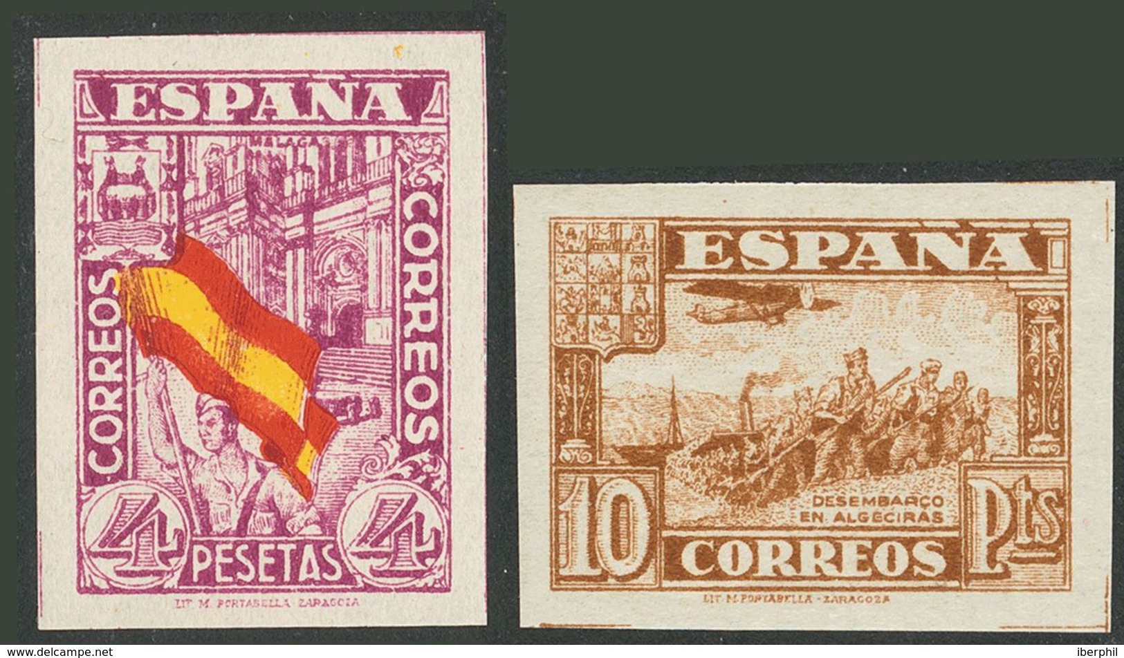 **802/13s. 1936. Serie Completa, Doce Valores (incluye El 1 Cts). SIN DENTAR. MAGNIFICA. Edifil 2019: +430 Euros - Autres & Non Classés