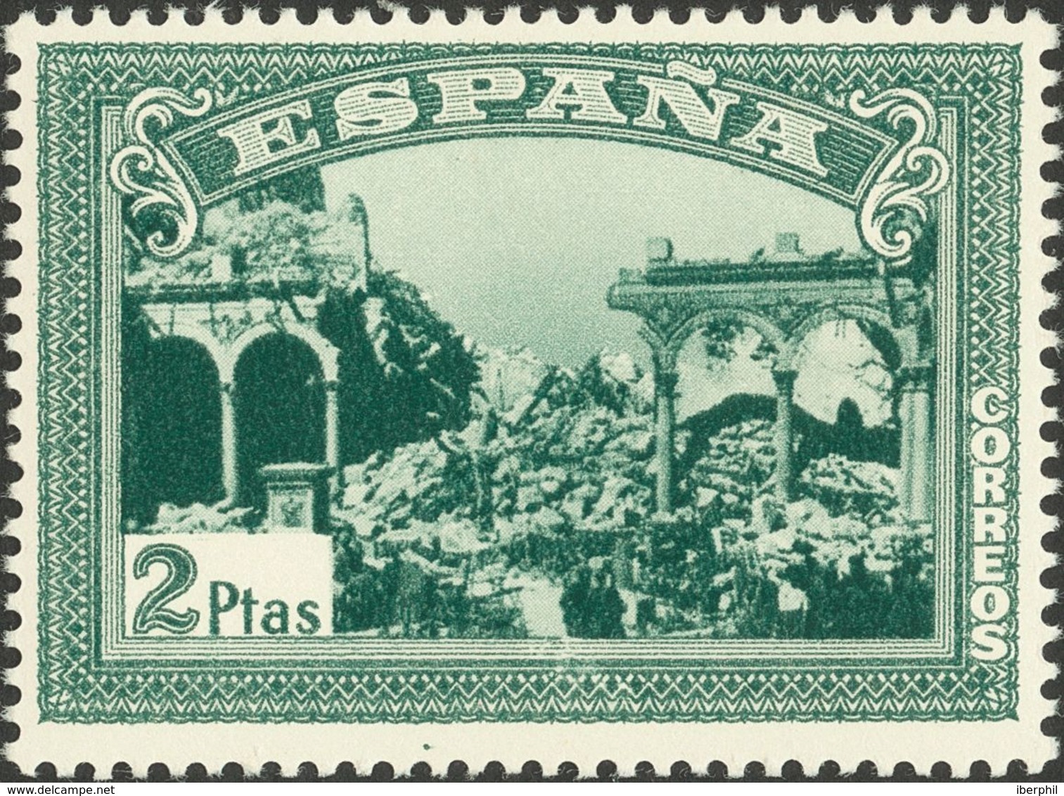 *. (1937ca). Conjunto De Sellos Procedentes De Hojas Bloque Emitidas Entre 1937 Y 1961 (Edifil SH836/37, SH847, SH848, S - Autres & Non Classés