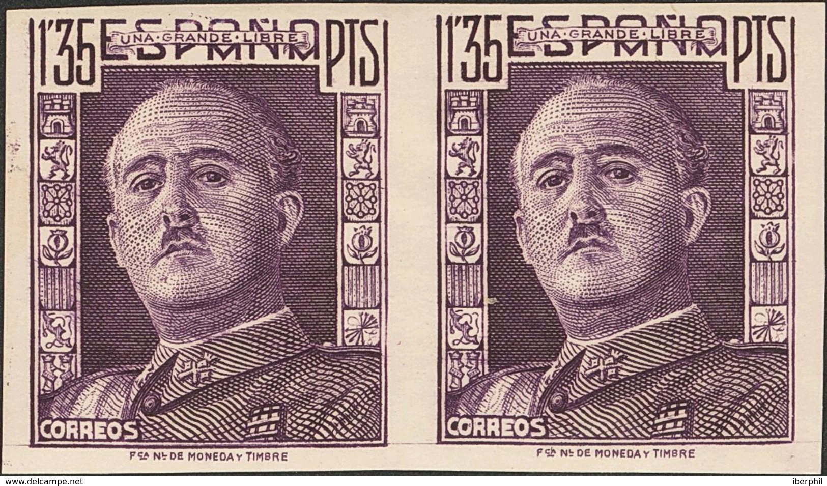 **/*999/01s(2). 1946. Serie Completa, En Pareja. SIN DENTAR. MAGNIFICA. Edifil 2019: 448 Euros - Autres & Non Classés