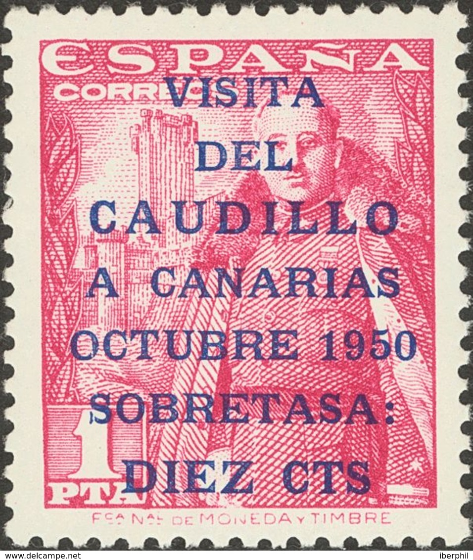 **1083A/B. 1950. Serie Completa (excelentes Centrajes). 1ª TIRADA. MAGNIFICA. Cert. GRAUS. Edifil 2019: 400 Euros - Autres & Non Classés