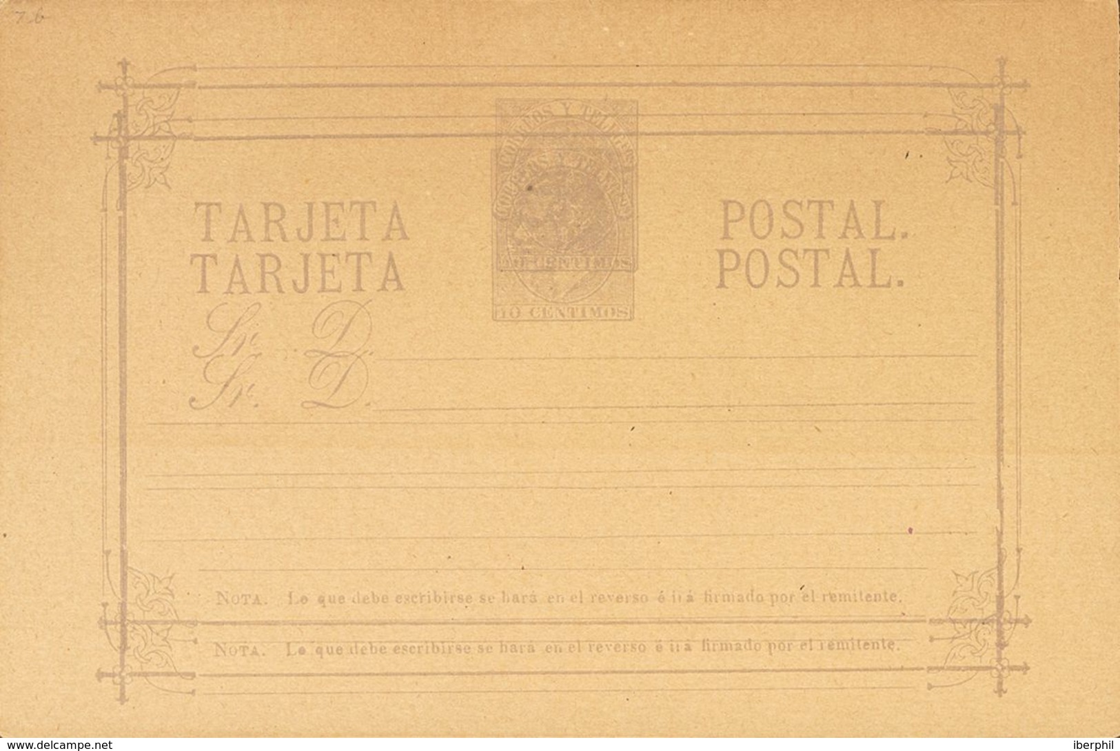 (*)EP11e. 1882. 10 Cts Violeta Gris Sobre Tarjeta Entero Postal. DOBLE IMPRESION. MAGNIFICA Y RARA. Edifil 2017: 135 Eur - Andere & Zonder Classificatie