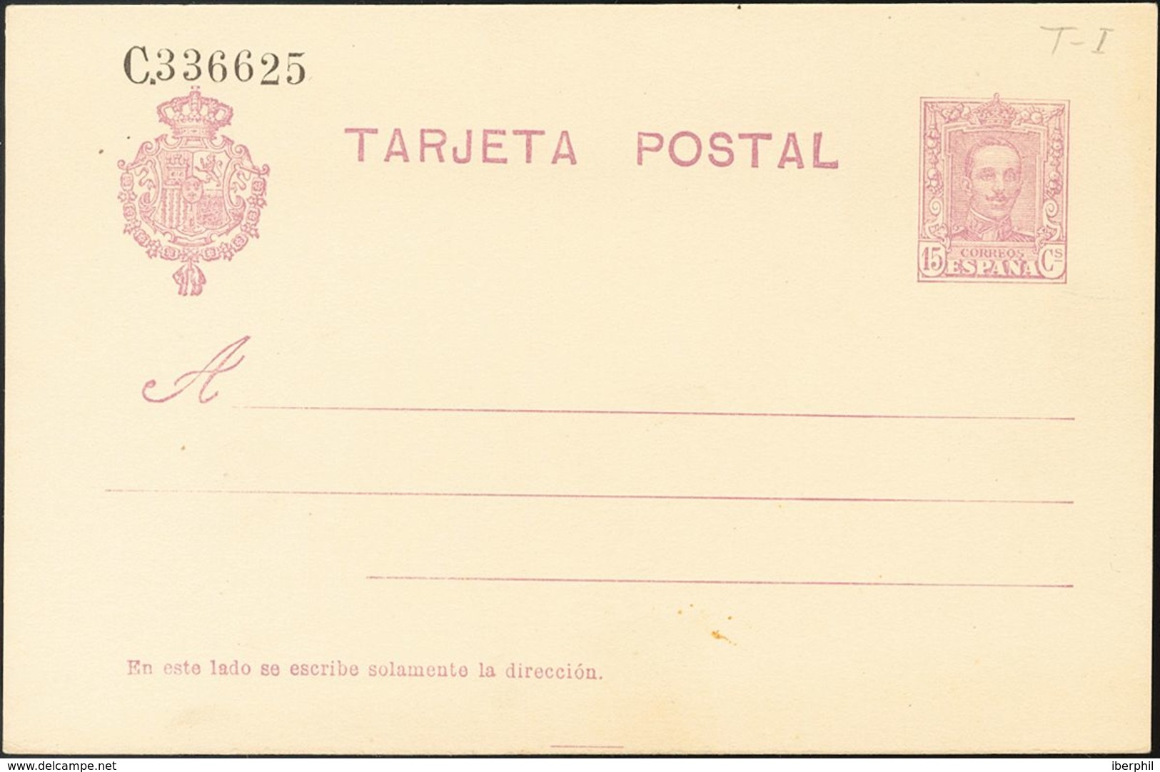 (*)EP57, EP58. 1925. 15 Cts Lila Sobre Tarjeta Entero Postal (Tipo I) Y 10 Cts+15 Cts Amarillo Sobre Tarjeta Entero Post - Sonstige & Ohne Zuordnung