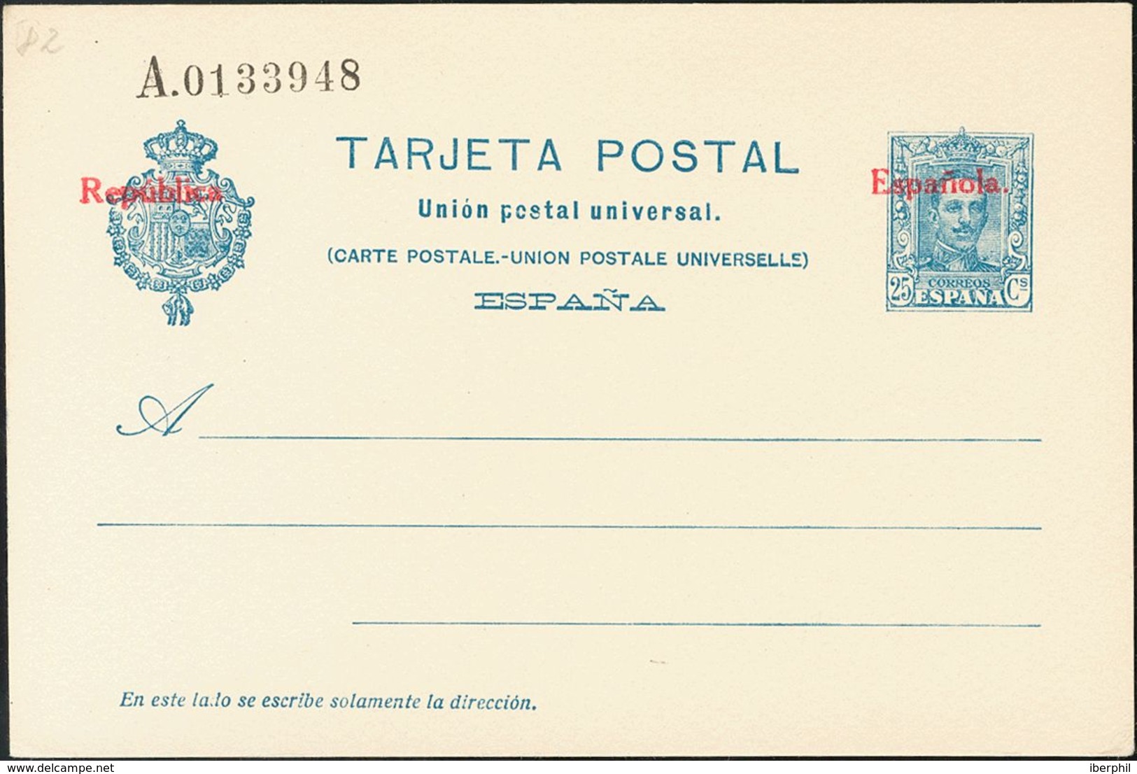 (*)EP61/63. 1931. Juego Completo De Tres Las Tarjetas (sencillas) Entero Postales De 15 Cts Lila Y 25 Cts Azul (una En R - Andere & Zonder Classificatie