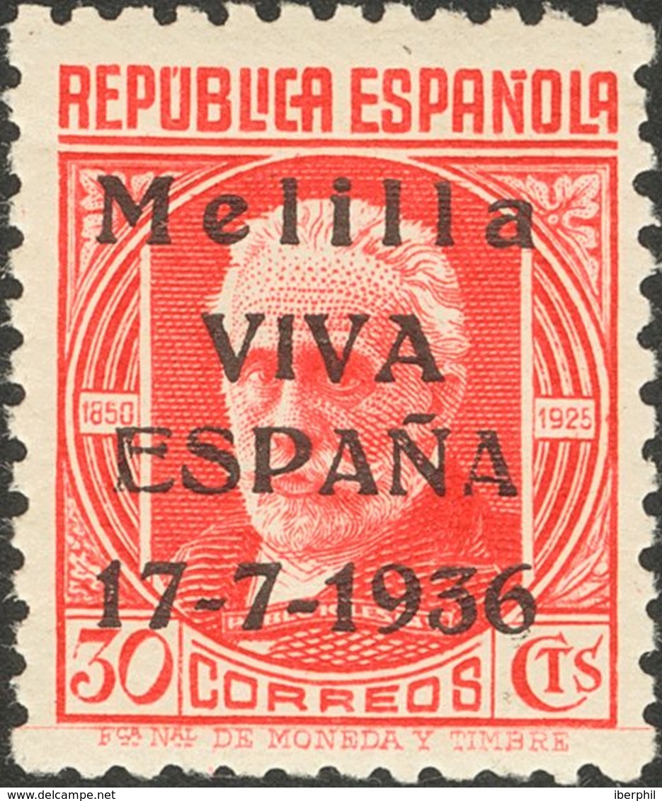 **1/2. 1936. Serie Completa. MAGNIFICA. Edifil 2017: 114 Euros - Other & Unclassified