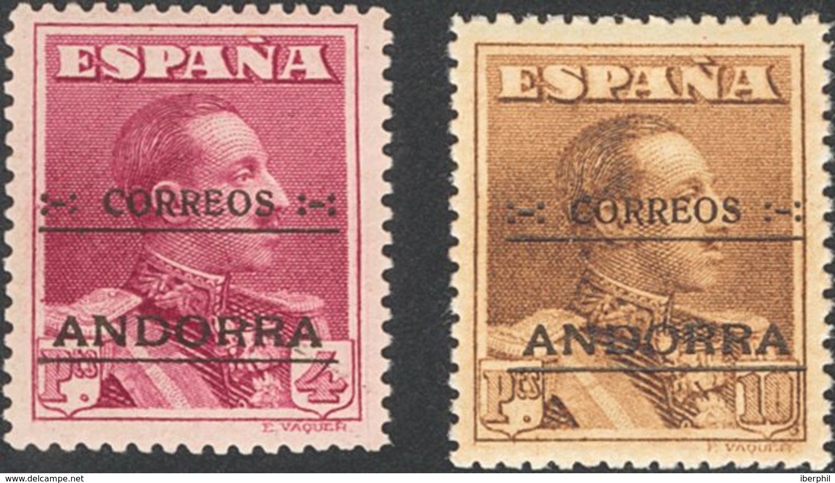 **1/12d. 1928. Serie Completa, Doce Valores. DENTADO 14. MAGNIFICA Y MUY RARA, ESPECIALMENTE SIN FIJASELLOS Y EN ESTA CA - Autres & Non Classés