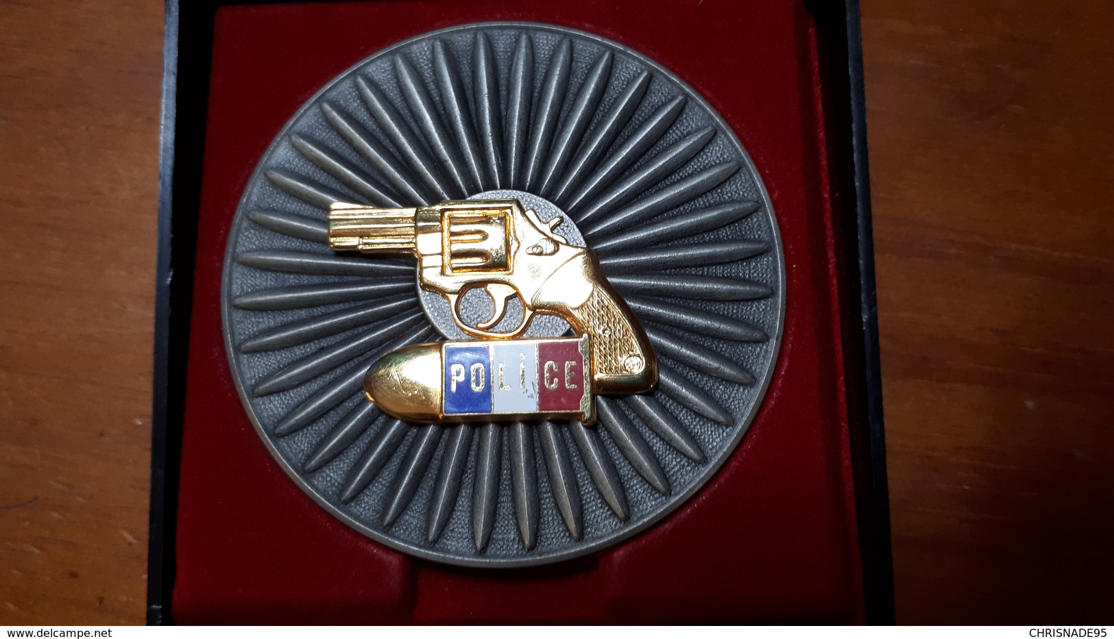 MÉDAILLE DE TIR (PISTOLET D' OR) POLICE 1995 - Police