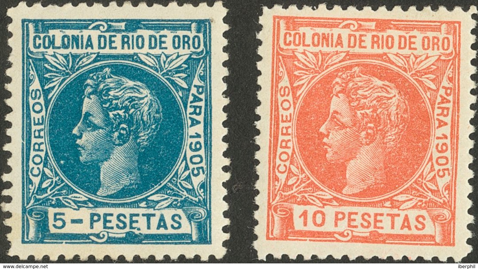 *1/16. 1905. Serie Completa. Muy Bien Centrada. MAGNIFICA. Edifil 2019: 1.200 Euros - Andere & Zonder Classificatie