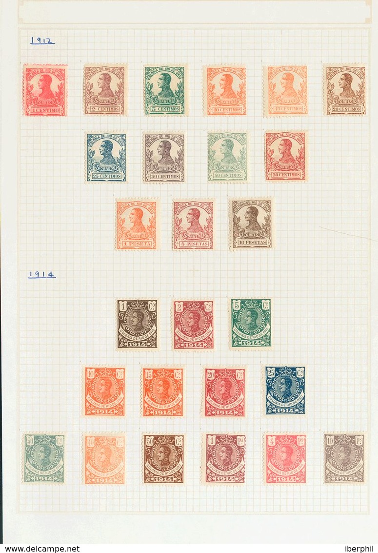 *65/142. (1912ca). Seis Series Completas. MAGNIFICAS. Edifil 2019: 486 Euros - Other & Unclassified