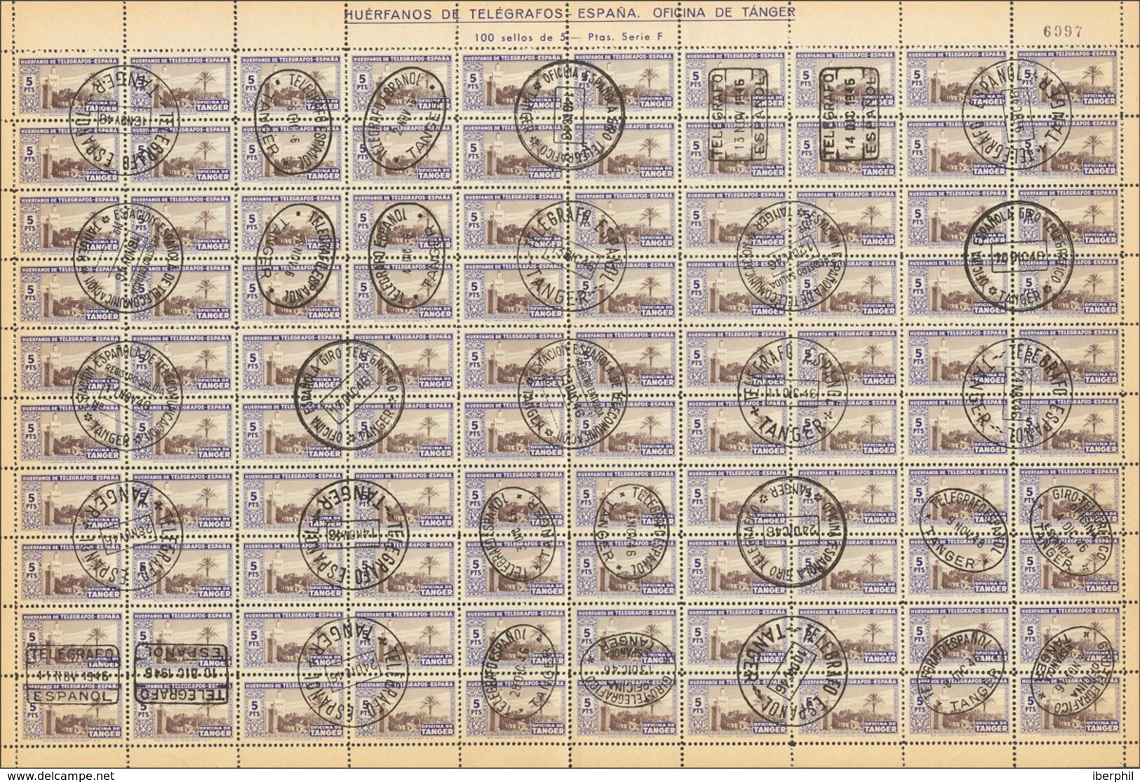 º35/40(200), 41/46(200). 1946. Dos Series Completas En Pliegos Completos De Doscientas Series. A EXAMINAR. - Sonstige & Ohne Zuordnung