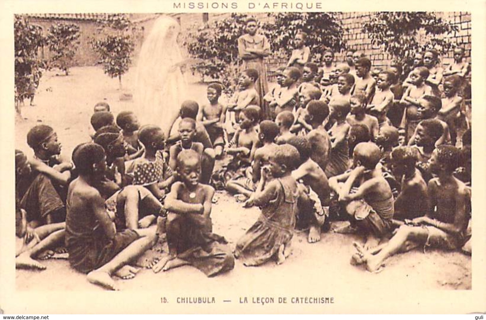 Missions D'Afrique ZAMBIE CHILUBULA La Leçon De Cathéchisme Soeurs Missionnaires ND D'Afrique Birmandreis - Mission - Zambie