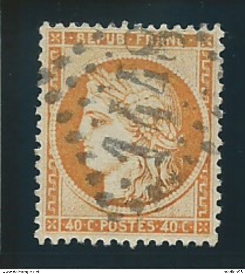 FRANCE: Obl., N° YT 38, Orange, TB - 1870 Siege Of Paris