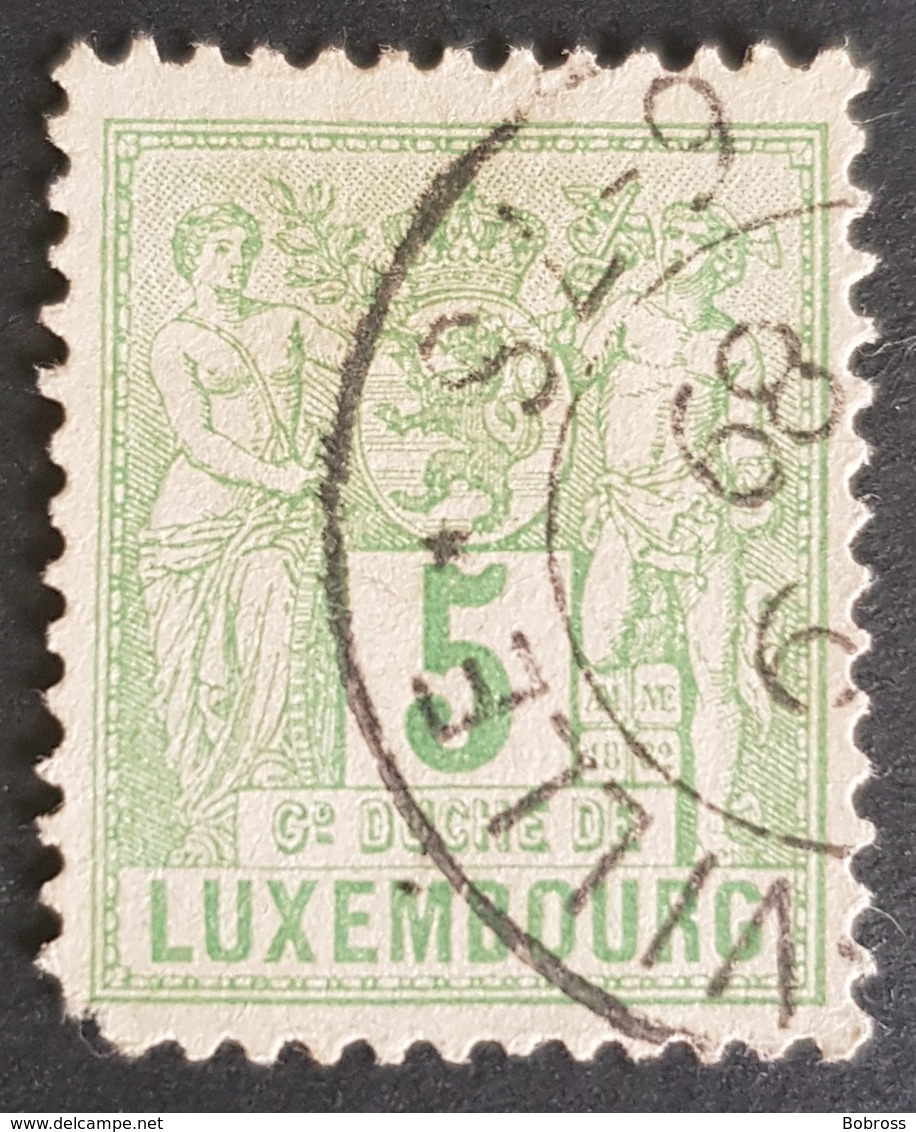 1882 Definitive Issue, Grand Duche De Luxembourg, Used - 1882 Allégorie