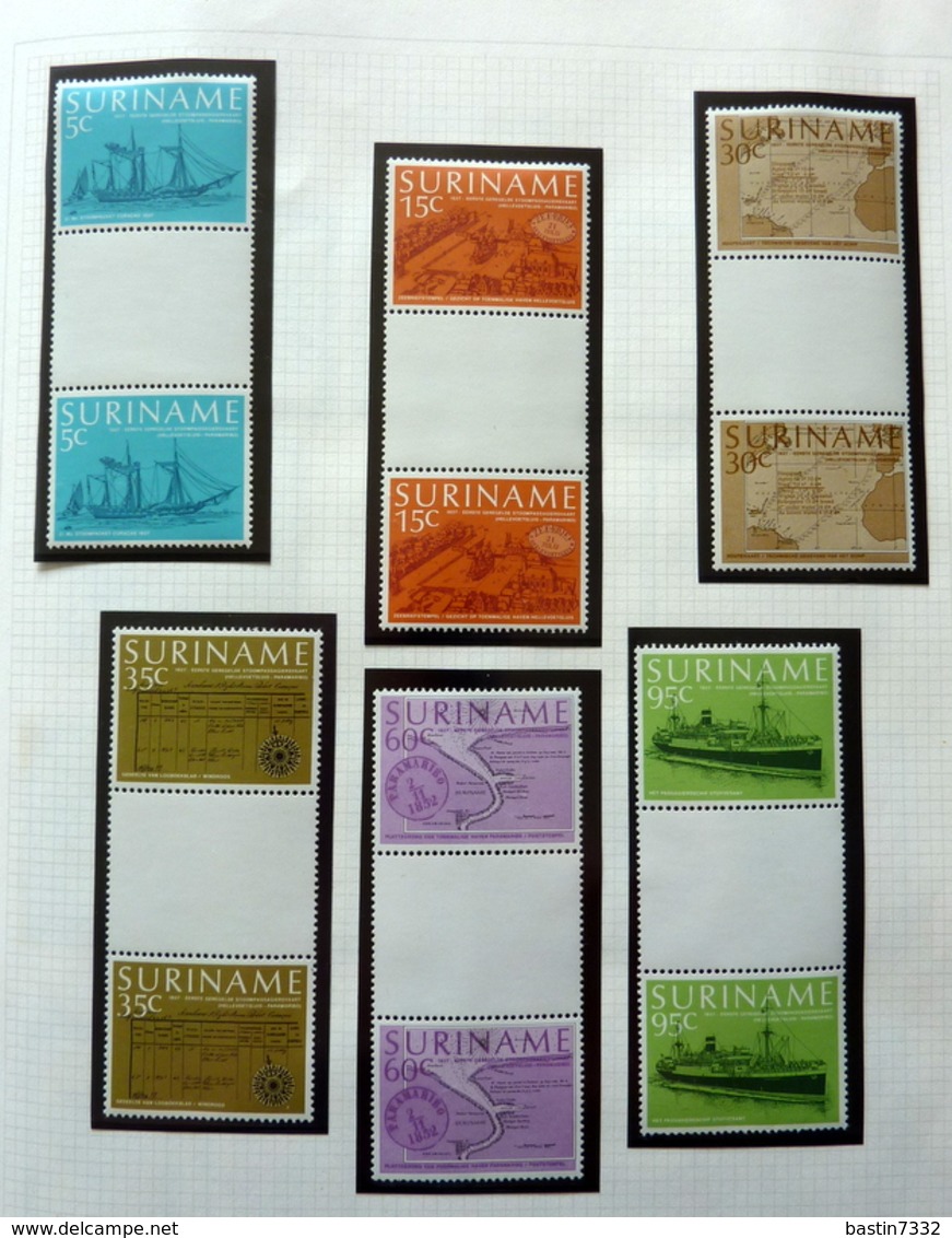 Suriname/Netherlands Indië/Curacao collection in Davo album