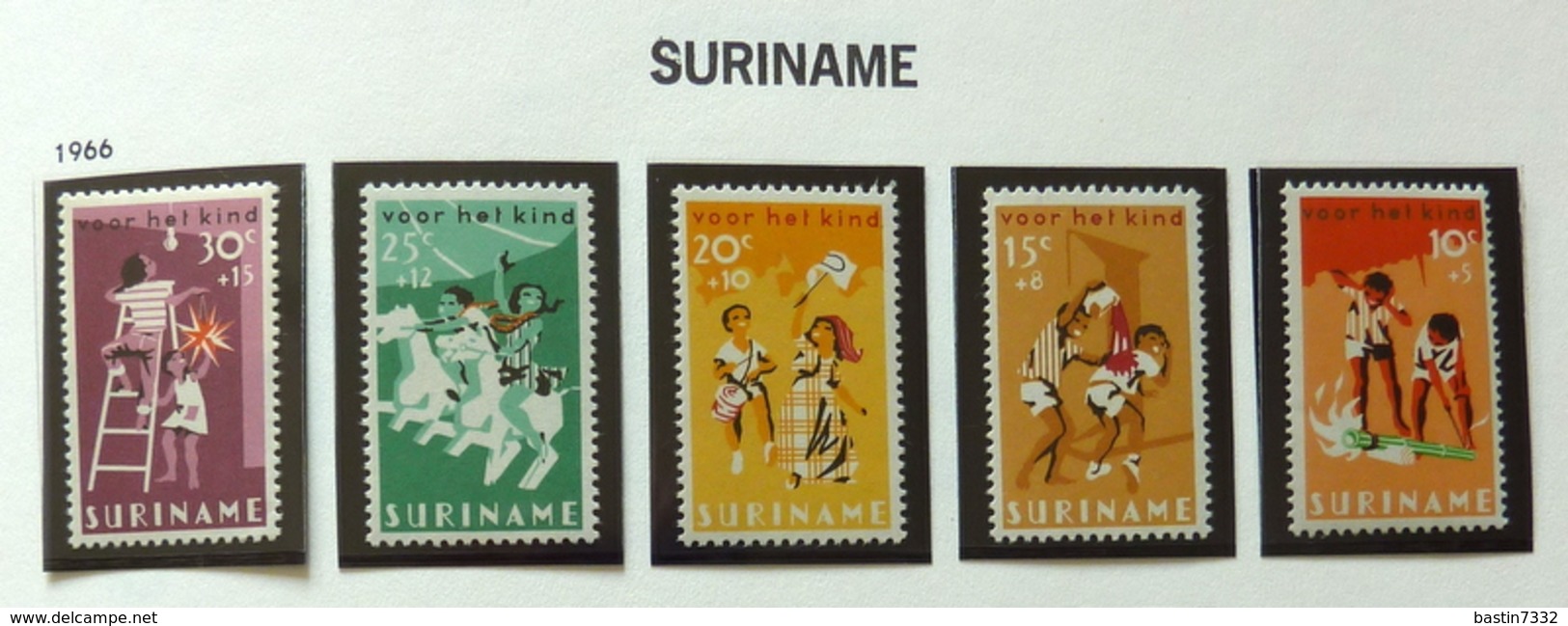 Suriname/Netherlands Indië/Curacao collection in Davo album