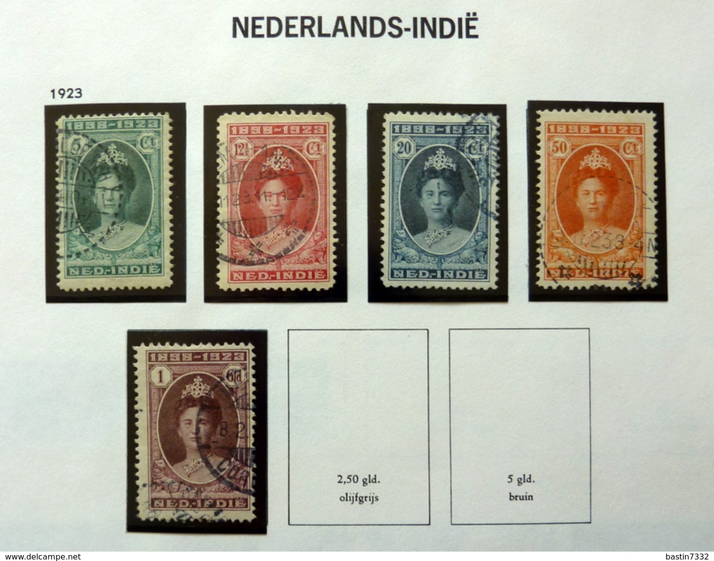 Suriname/Netherlands Indië/Curacao collection in Davo album