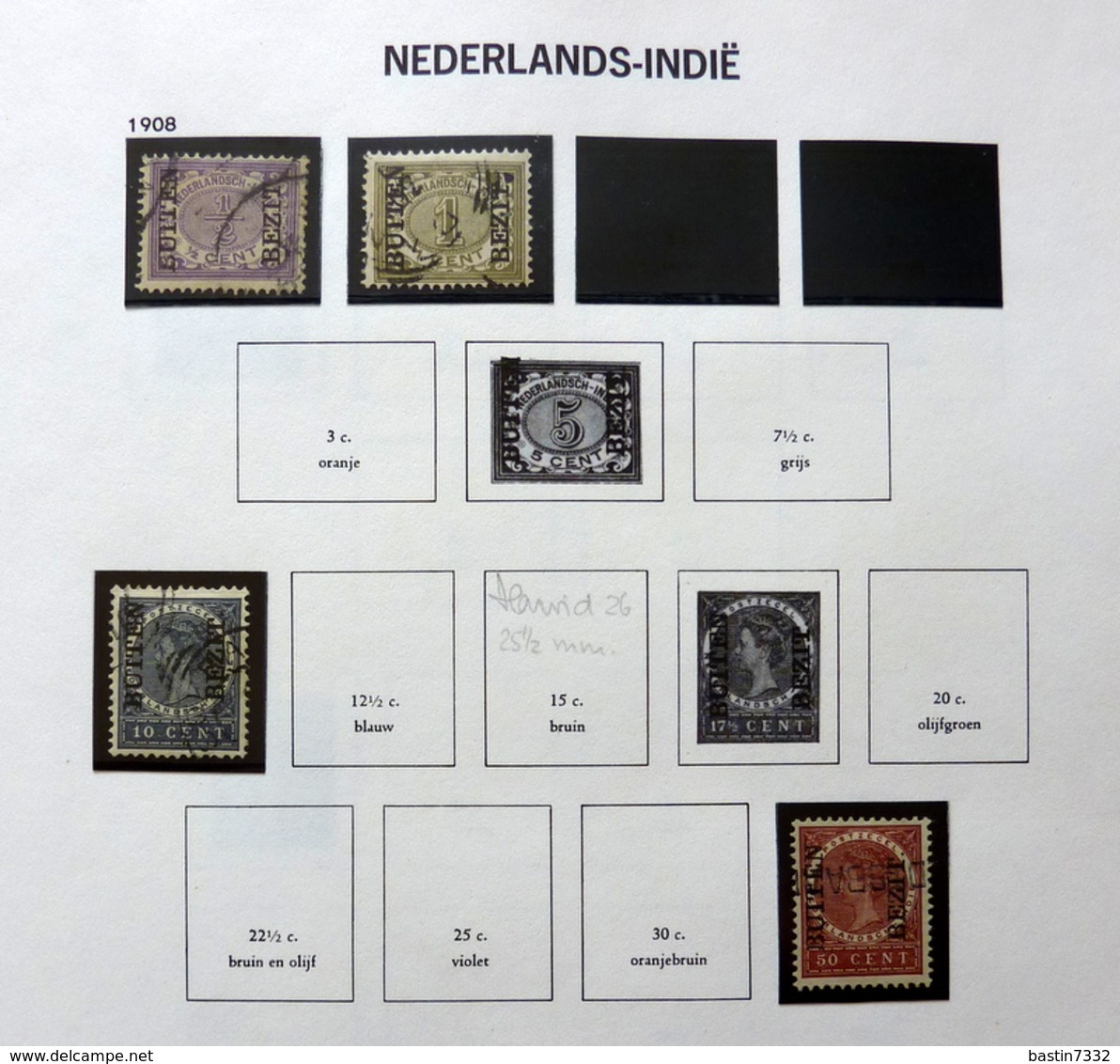 Suriname/Netherlands Indië/Curacao collection in Davo album