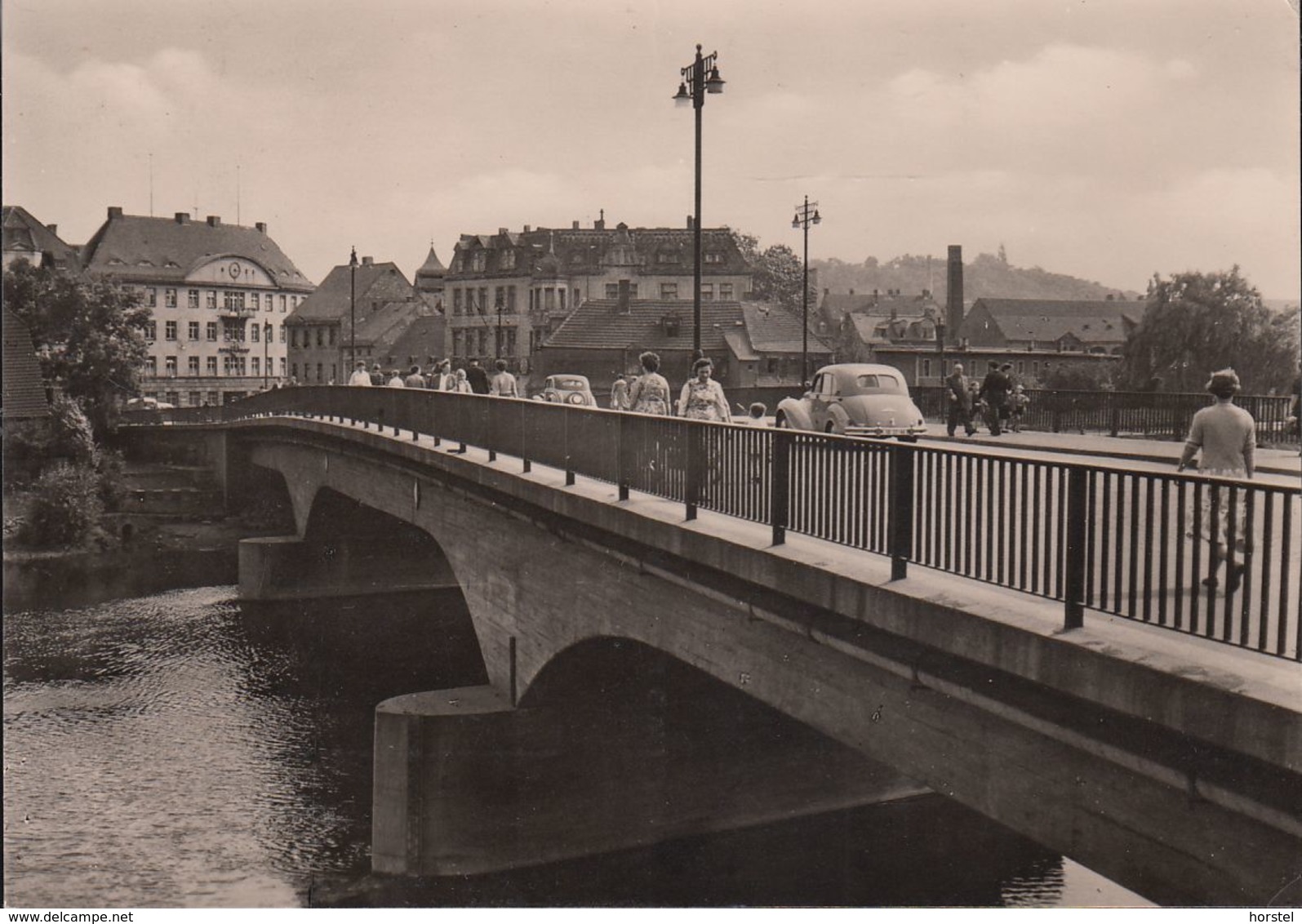 D-06667 Weißenfels - Brücke Des Friedens - Cars - Nice Stamp "Beetle" - Weissenfels