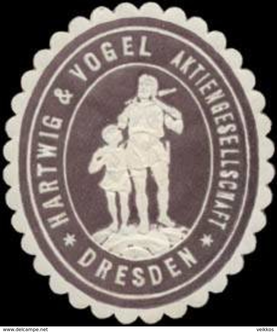 Dresden: Wilhelm Tell Reklamemarke - Cinderellas