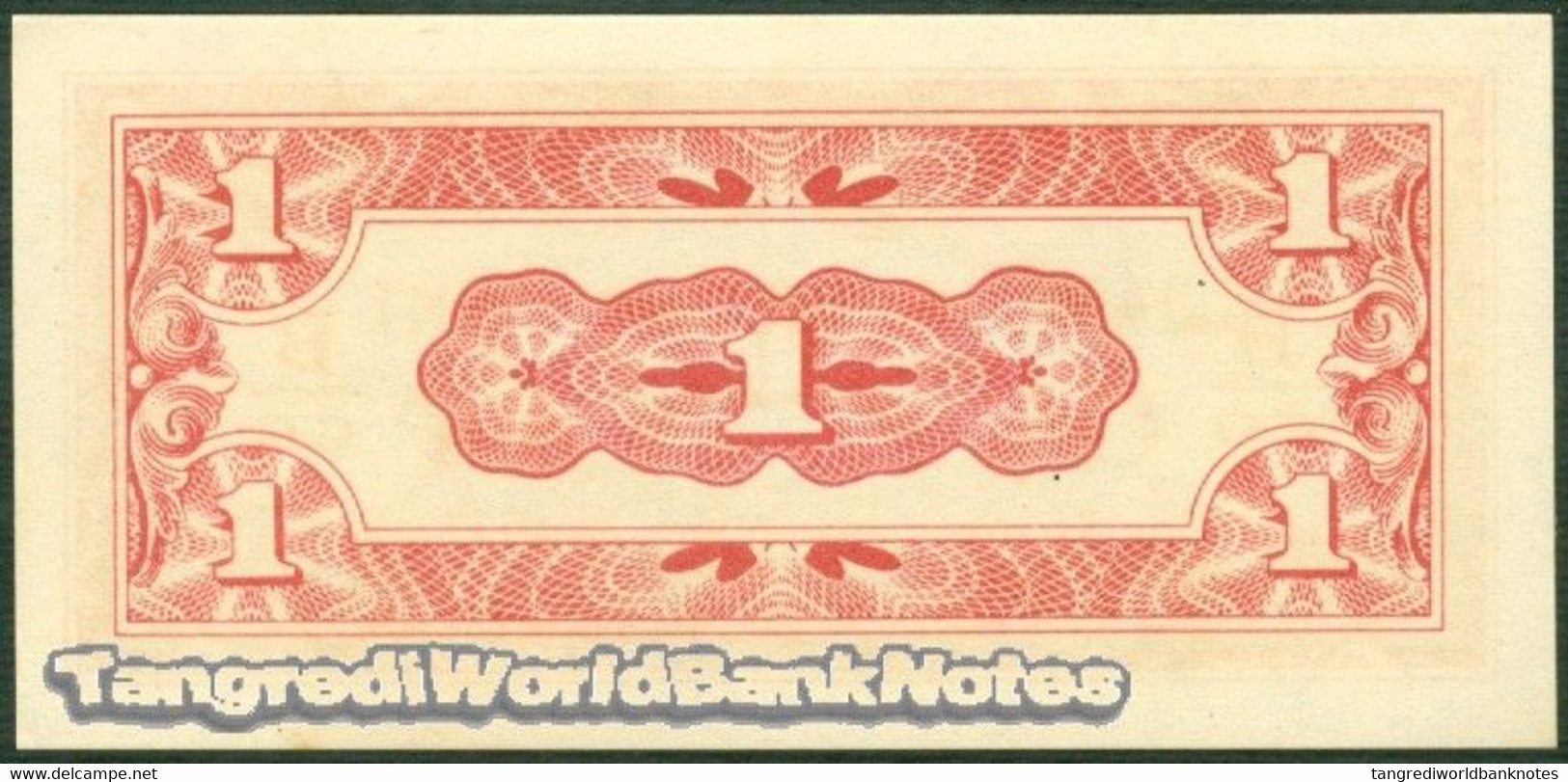 TWN - BURMA 9b - 1 Cent 1942 Block B/CO AU/UNC - Myanmar