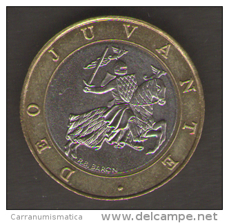 MONACO 10 FRANCS 1991 BIMETALLICA - 1960-2001 Nouveaux Francs