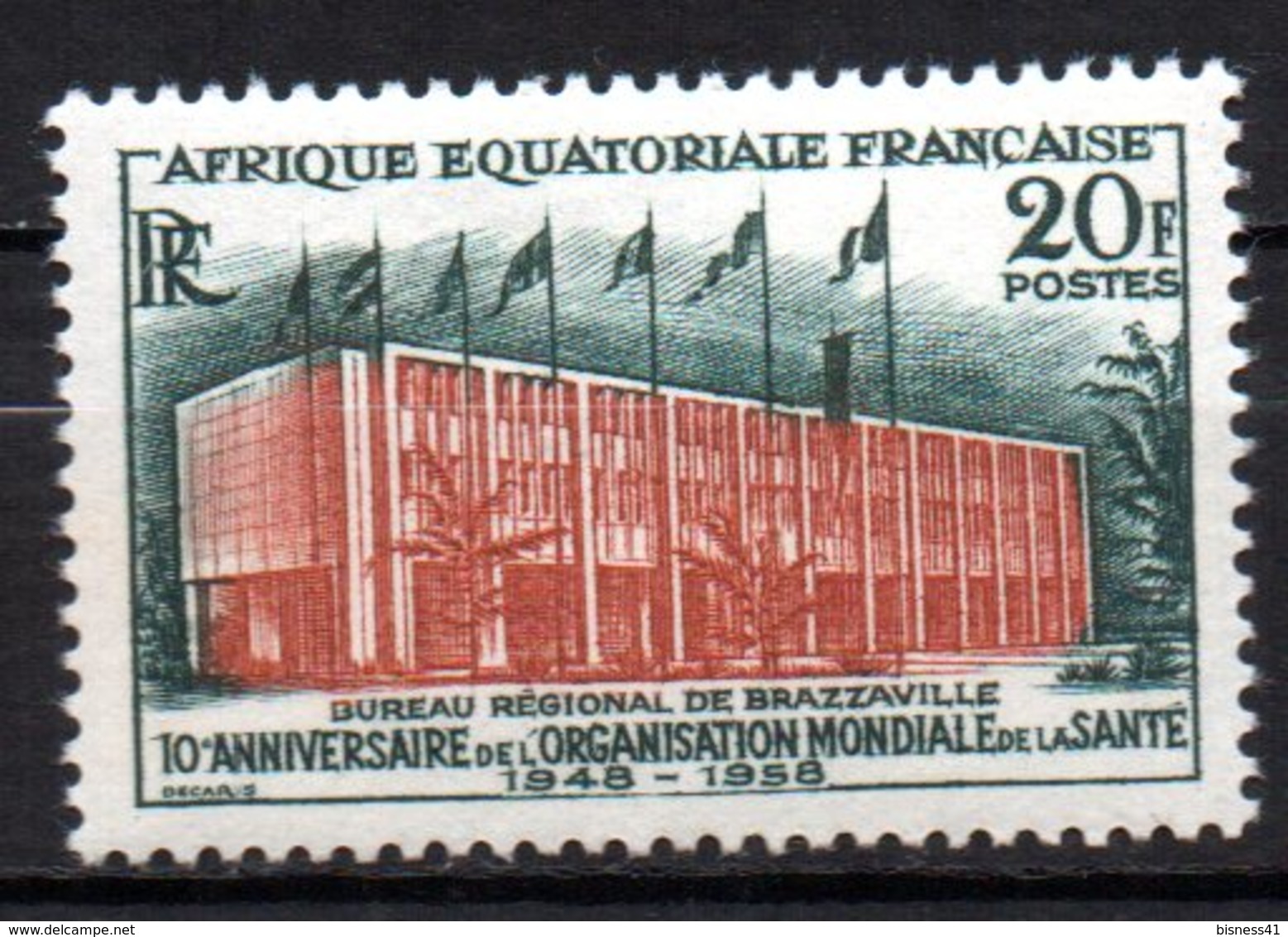 Col 13 / AEF Afrique Equatoriale N° 242  Neuf XX MNH  Cote : 2,00 € - Ungebraucht